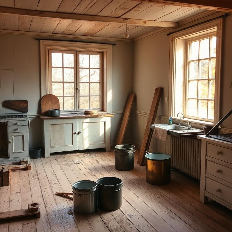 Renoveringsarbete i köket sedan 2021